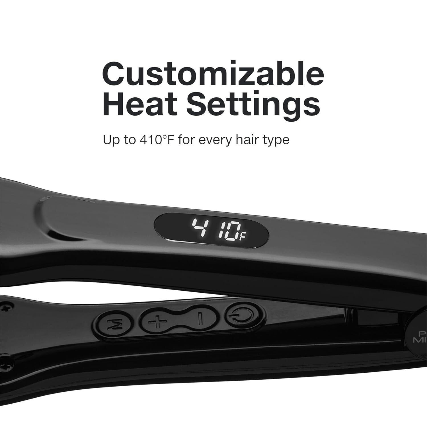 Cerashine Ceramic Flat Iron - Silky Hair Styling Tool with Custom Heat Control