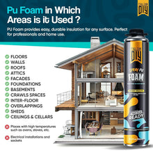 Load image into Gallery viewer, Expanding Spray Foam Insulation Kit for Gaps &amp; Cracks - 240 Board Feet Coverage
