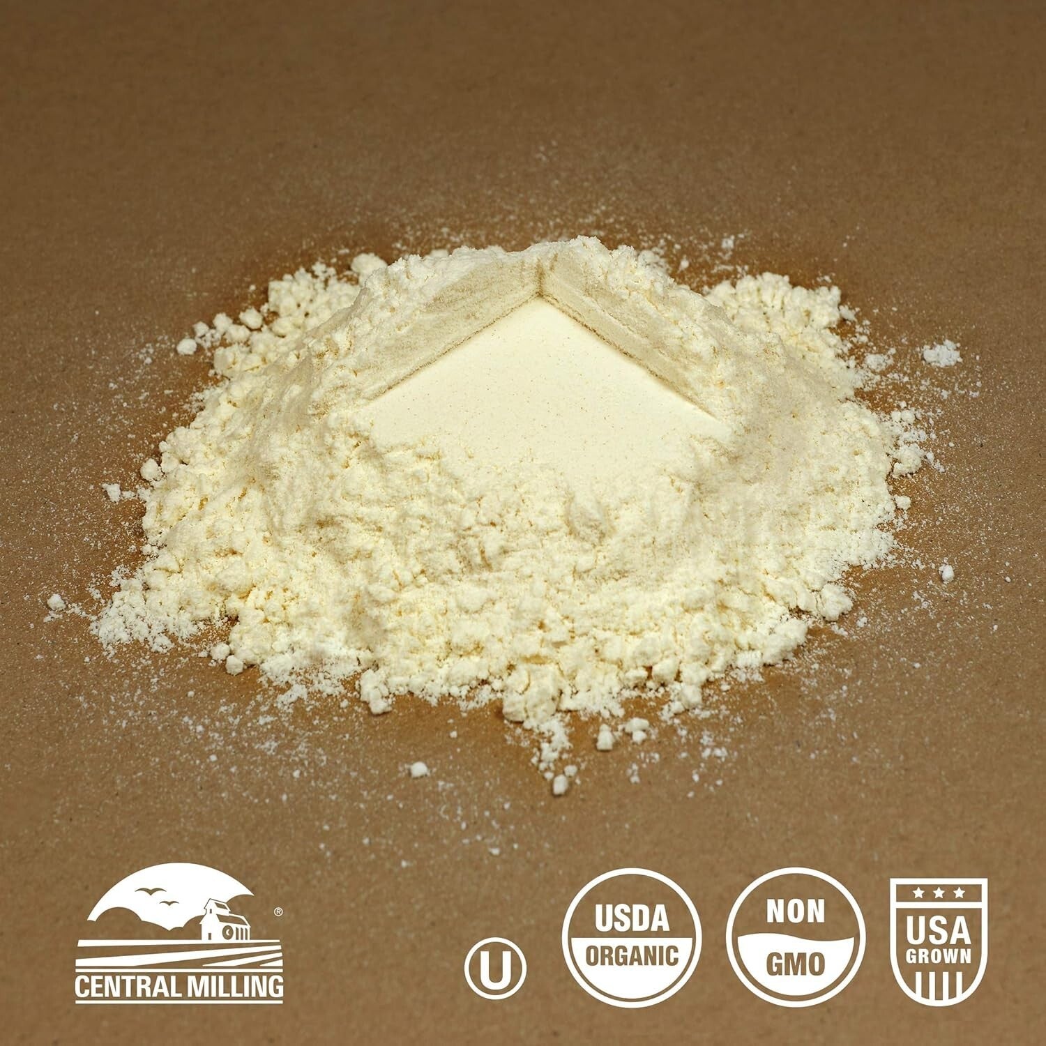 Organic Whole Wheat Flour - 25 lbs for Artisan Baking & Gourmet Cookies