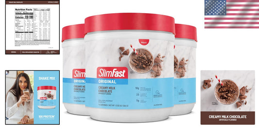 Protein-Rich Meal Replacement Shake - Creamy Chocolate, Healthy Weight Solution