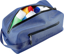 Load image into Gallery viewer, DoppSåk Large Waterproof Toiletry Bag - Leak-Proof Travel Organizer in Blue