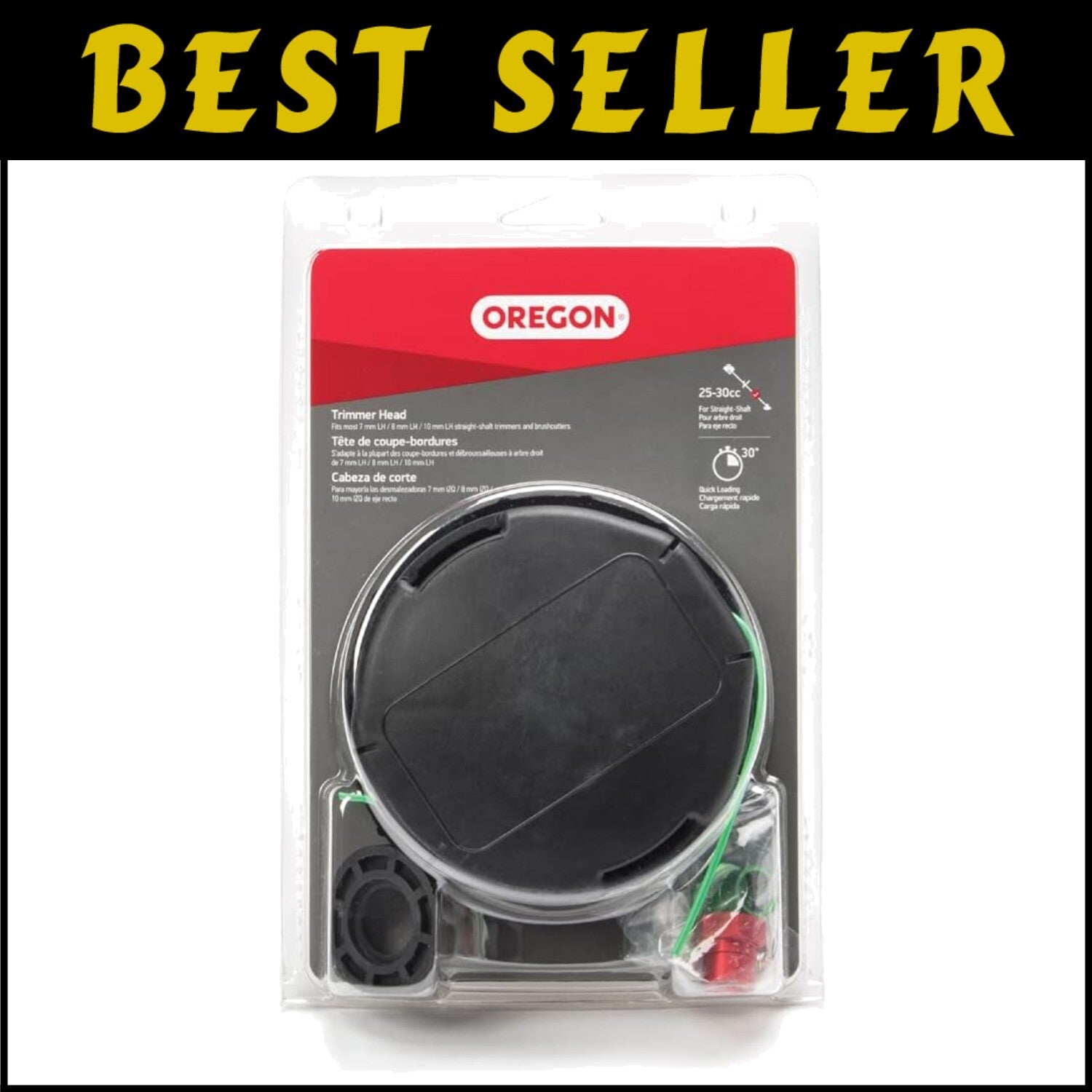 Fast-Loading 4-1/2-Inch Trimmer Head - Fits Most Brands, No Assembly Required