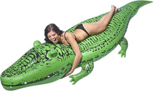 Load image into Gallery viewer, Over 11 Ft Premium Quality Inflatable Alligator - Perfect for Pool Parties