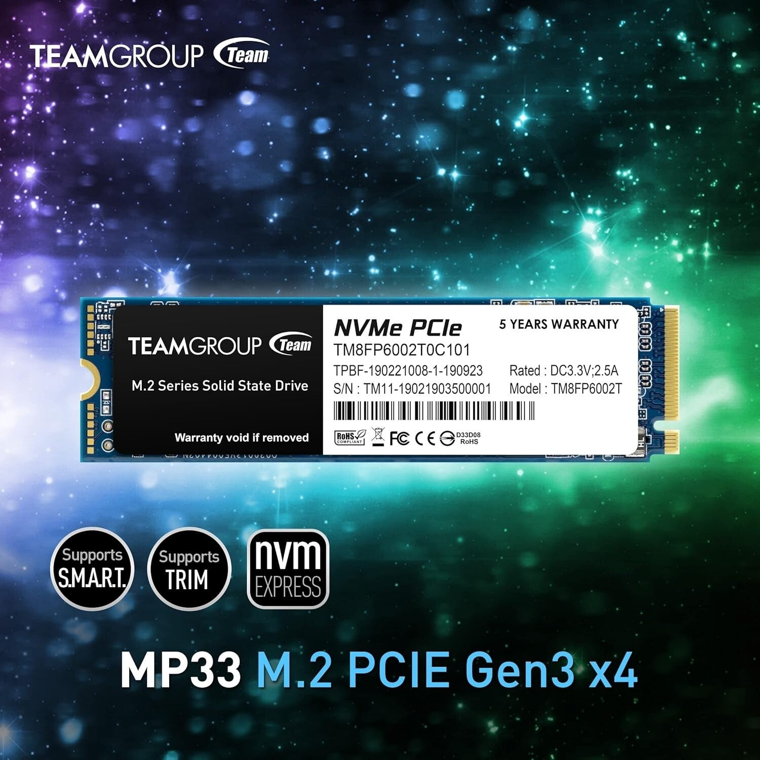 Portable 2TB NVMe M.2 SSD - Lightning Fast 1,800 MB/s for Creative Professionals