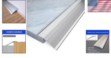 Load image into Gallery viewer, Heavy-Duty Aluminum Threshold Ramp, 48” Floor Transition Strip for Safe Entry