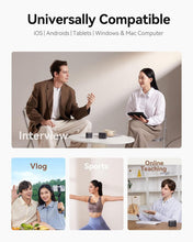Load image into Gallery viewer, Professional Lavalier Microphone with App Control &amp; 2 Transmitters for Streaming