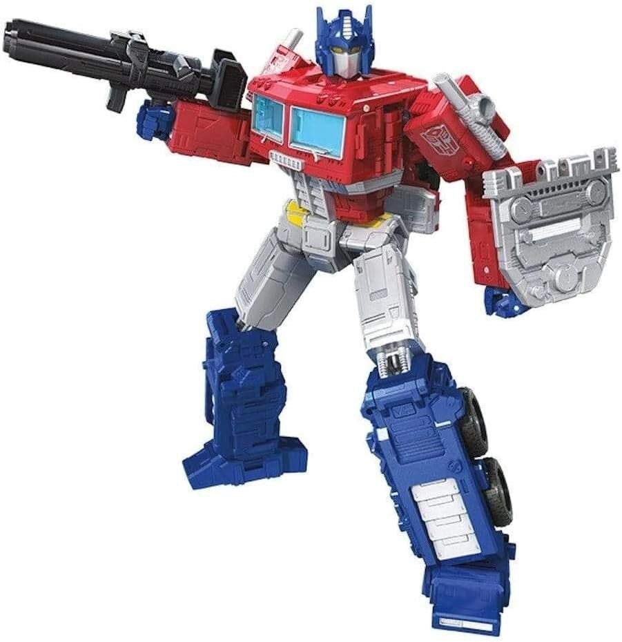 7-Inch Optimus Prime Action Figure - Converts to Modular Battle Station Mode!