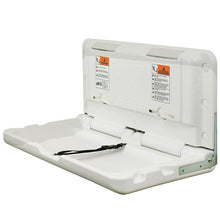 Load image into Gallery viewer, Concave Wall-Mounted Diaper Changing Station - Certified Safety and Convenience