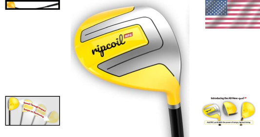 Right-Handed Golf Trainer with Whippy Shaft and Driver Head - Enhance Your Game