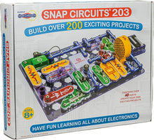 Load image into Gallery viewer, Hands-On Snap Circuits 203 Electronics Kit - 42 Modules for Fun Learning