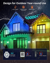 Load image into Gallery viewer, Permanent Outdoor RGB Lights - IP67 Waterproof for Festive Occasions &amp; Everyday