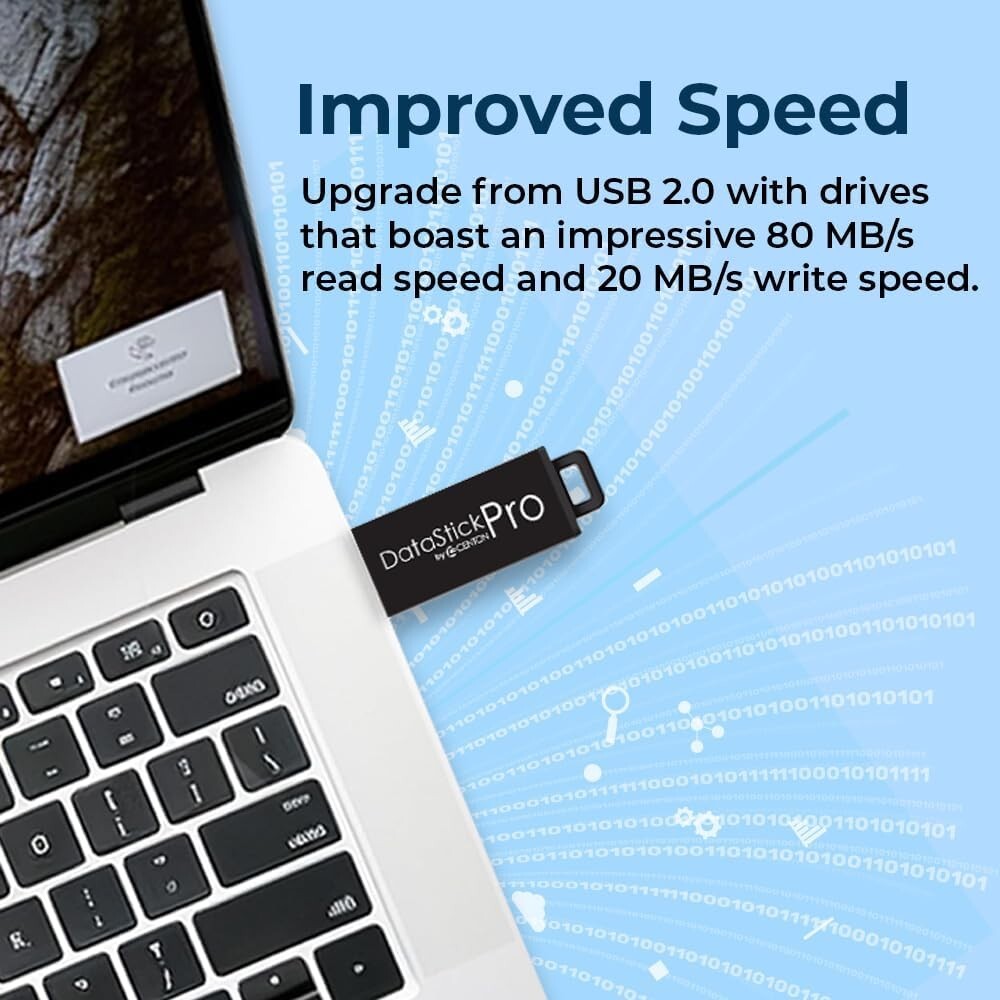 DataStick Pro 256GB Flash Drive - High-Speed USB 3.0 for Efficient Data Transfer