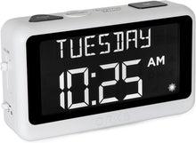 Load image into Gallery viewer, Digital Talking Clock &amp; Pill Reminder with Adjustable Features for Elderly Care