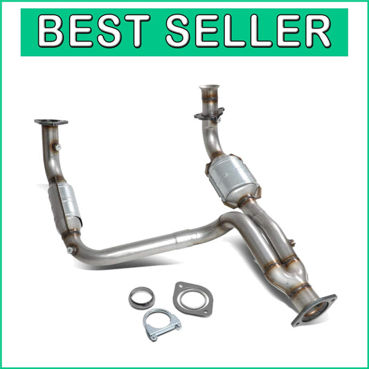 Factory Style Stainless Steel Catalytic Converter Y-Pipe for 02-05 Escalade 1500