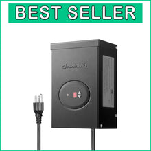 Load image into Gallery viewer, 120W Weatherproof Landscape Transformer with Timer and Built-in Photocell Sensor
