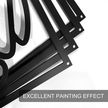 Load image into Gallery viewer, Stylish Abstract Metal Wall Art Set - 17 x 12 Inches for Living &amp; Study Rooms