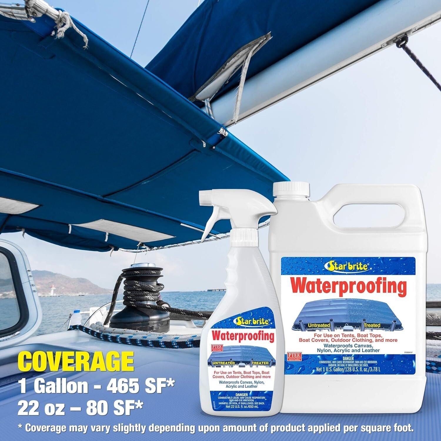 All-Purpose 22 Oz Waterproofing Liquid - Protects Fabrics from UV Rays