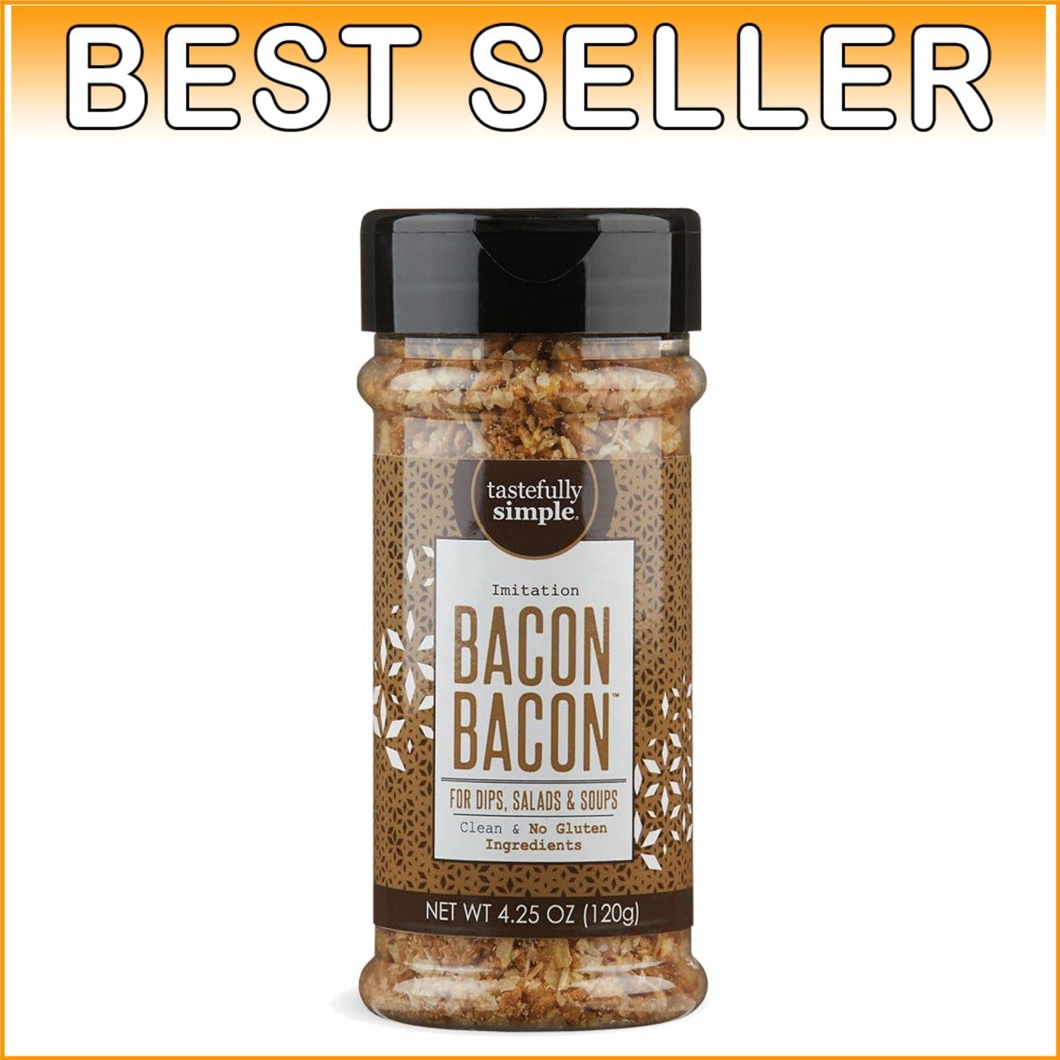 Bacon Bacon Seasoning - All-Natural, Pack of 3 for Flavorful Culinary Creation