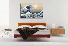 Load image into Gallery viewer, Stunning 48x32 Giclee Print of Hokusai's Great Wave - Wall Art for Elegance