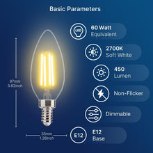 Load image into Gallery viewer, Vibrant 48 Pack of Flicker-Free Dimmable LED Bulbs - Ideal for Indoor Lighting