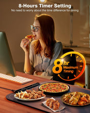 Load image into Gallery viewer, Silicone Electric Warming Tray with 7 Temp Settings - 27.55'' Food Warming Mat