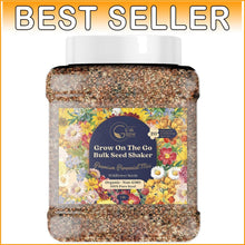 Load image into Gallery viewer, Organic Perennial Wildflower Seed Mix, 1 lb Shaker for Effortless Planting