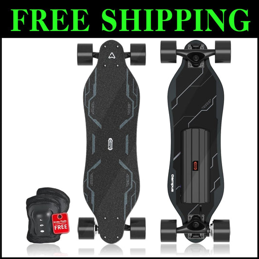 Durable Meepo Electric Skateboard for Teens & Adults: 8-Ply Maple, Easy to Carry