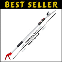 Load image into Gallery viewer, 5.6-13 Foot Extendable Tree Pruner &amp; Pole Saw - Manual Pruning Made Easy