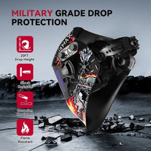 Load image into Gallery viewer, Skeleton Knight Auto Darkening Welding Hood, True Color Technology &amp; Comfort Fit