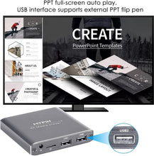Load image into Gallery viewer, Ultra HD 4K Media Player with Dual USB &amp; Optical Output for Home Theater