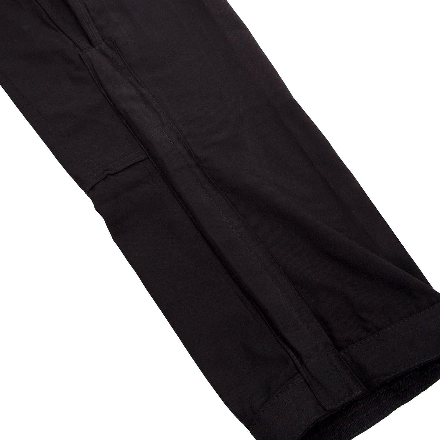 Durable 350 gsm Venum Contender 2.0 BJJ Gi - Black Cotton for Adults