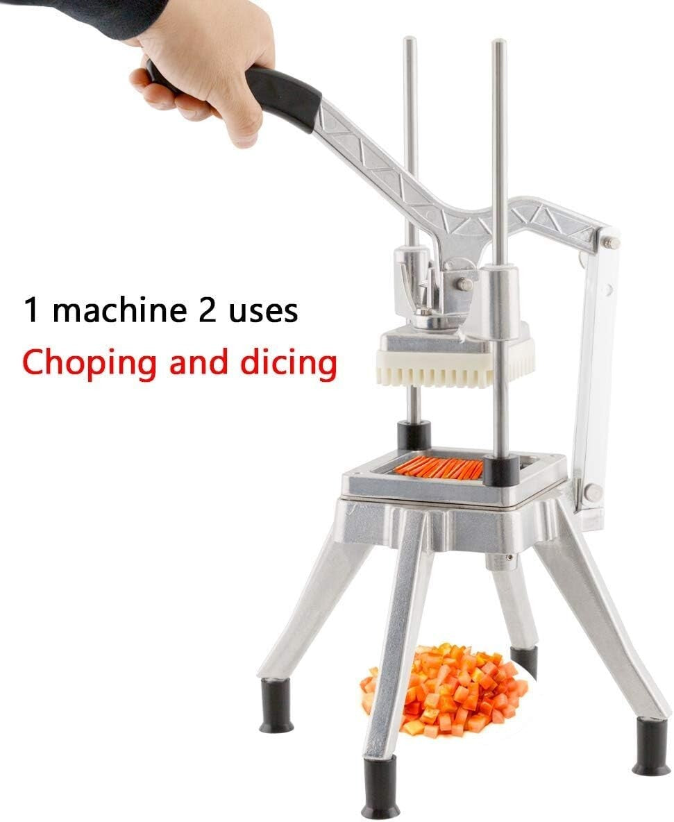 Professional-Grade Vegetable French Fry Cutter with Sharp Stainless Steel Blades