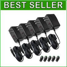 Load image into Gallery viewer, All-in-One 12V 2A AC DC Power Adapter with Screw Terminals for Easy Connectivity