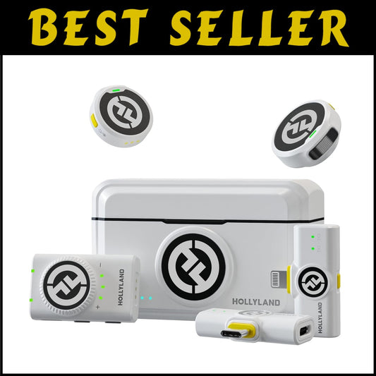 Lark M2 Wireless Lavalier Microphone - Instant Pairing, Omnidirectional Audio