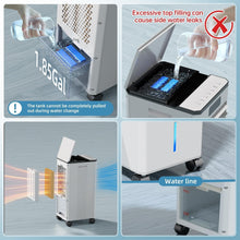 Load image into Gallery viewer, Adjustable Speed Evaporative Air Cooler - Remote Control &amp; Touch Operation