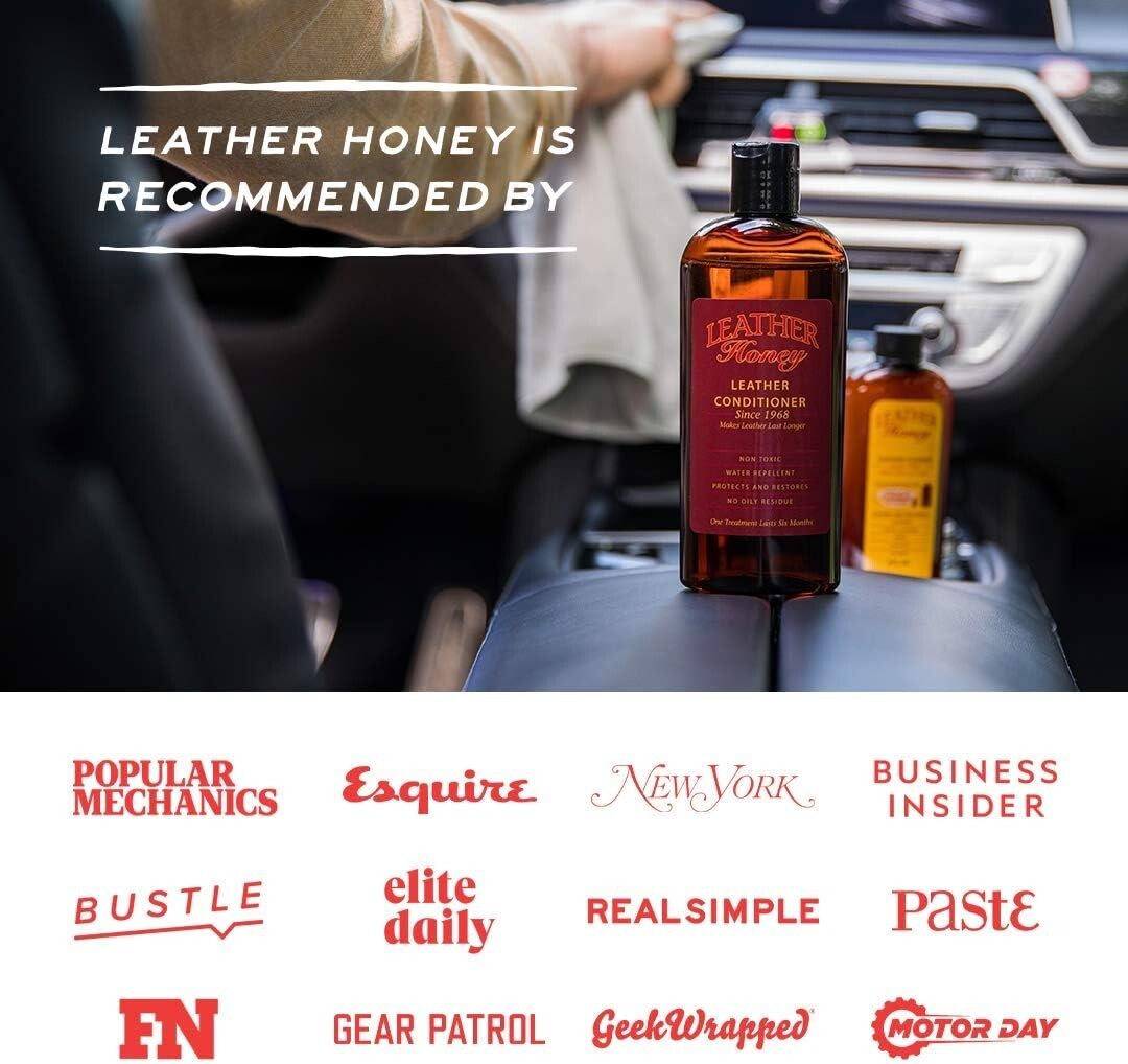 American Made Leather Conditioner - Water Repellent & Moisturizing Formula