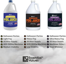 Load image into Gallery viewer, Water-Based Fog Fluid - 1 Gallon Extra Dense for Stunning White Fog Effects