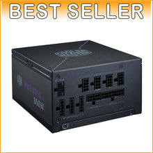 Load image into Gallery viewer, Efficient MWE Gold 850W ATX 3.1 PSU with Hexagonal Fan - Ideal for RTX 4090