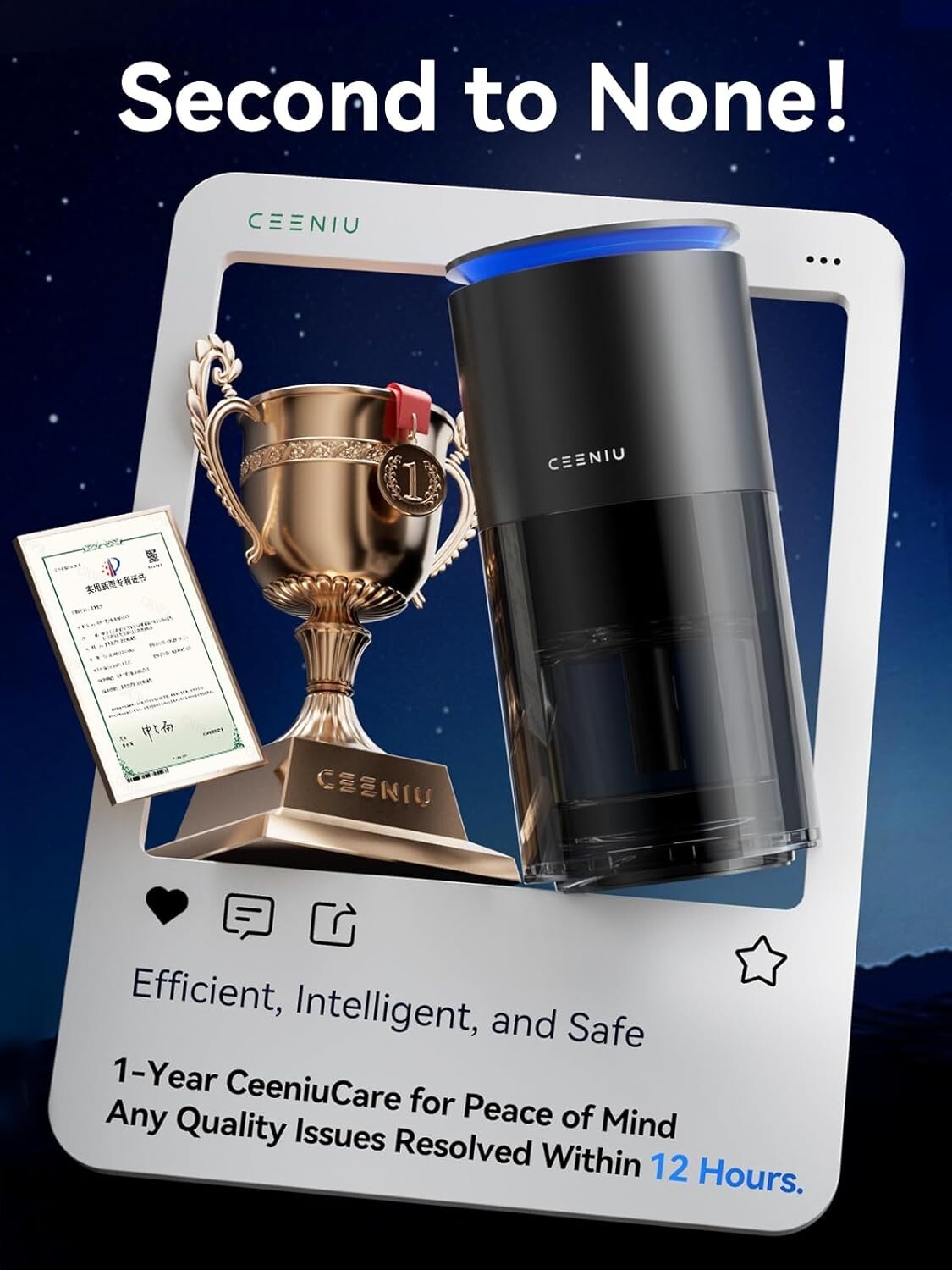 Luxury Car Air Freshener: 4-Month Lasting Fragrance & Stylish Ambient Light