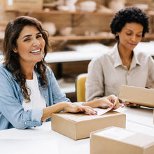 Load image into Gallery viewer, Bulk 25 Pack Tuck Top Shipping Boxes 13x10x3 - Ideal for Small Business Use
