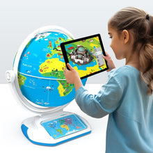 Load image into Gallery viewer, STEM Toy: Interactive Globe with Magic Stylus &amp; Fun Learning Games for Kids 4+