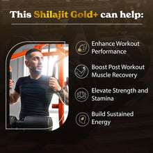 Load image into Gallery viewer, Pure Himalayan Shilajit Gold+ | Pack of 2- Boost Recovery &amp; Strength, 60g Each
