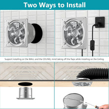 Load image into Gallery viewer, Water-Resistant 10-Inch Garage Exhaust Fan - Efficient Fume Extraction Solution