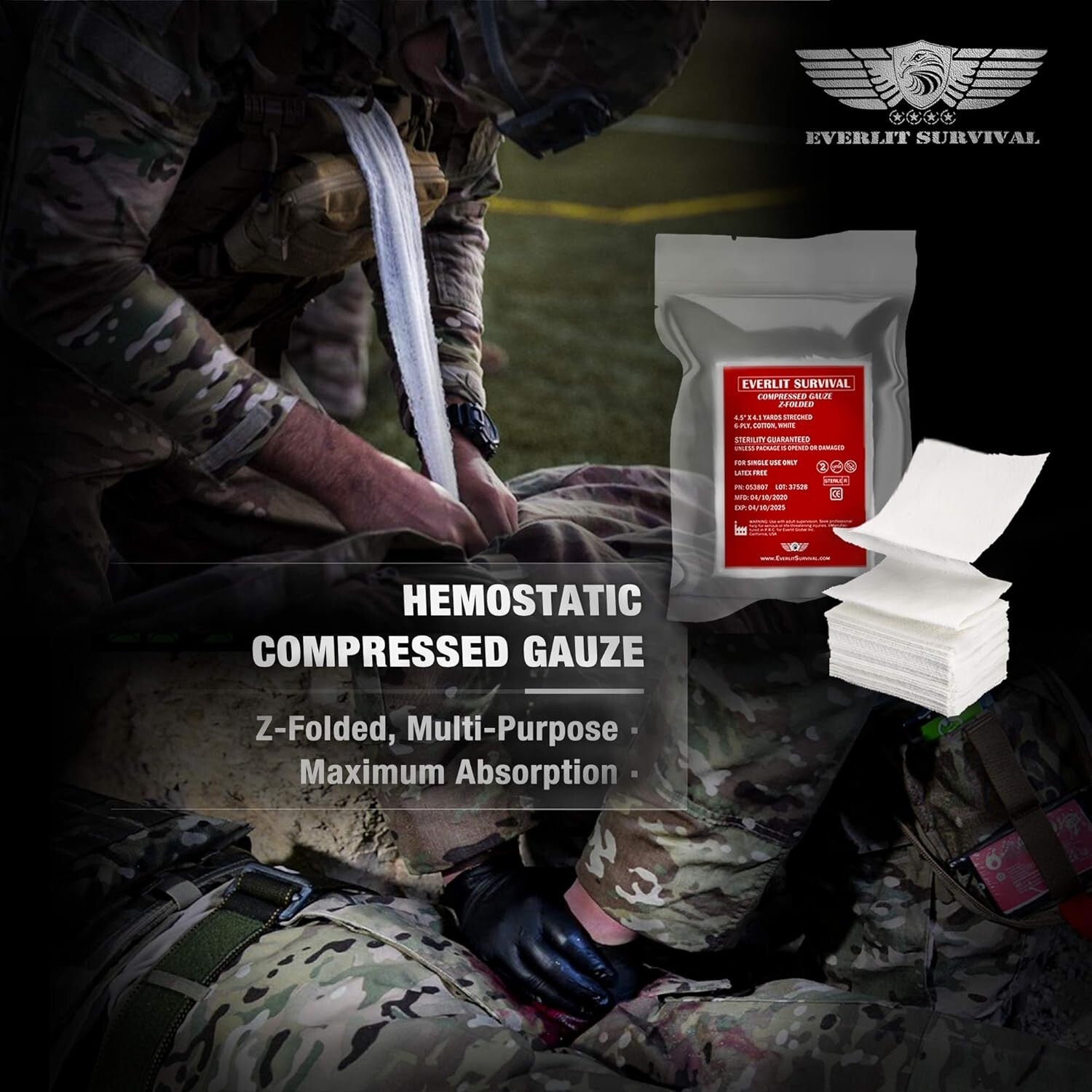 Lightweight and Durable Emergency Trauma Kit - Prepare for Critical Situations