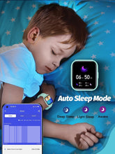 Load image into Gallery viewer, Durable Kids Smartwatch with Activity Tracking &amp; Vibration Alarm - Green Design
