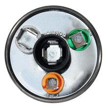 Load image into Gallery viewer, Goodman 40 + 5 uf Round Dual Universal Capacitor - 370/440 VAC, USA Made
