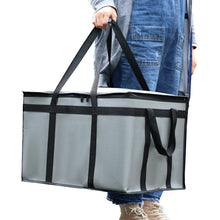 Load image into Gallery viewer, Large Insulated Cooler Bags - 24x15x14 Inches, Perfect for Delivery &amp; Grocery