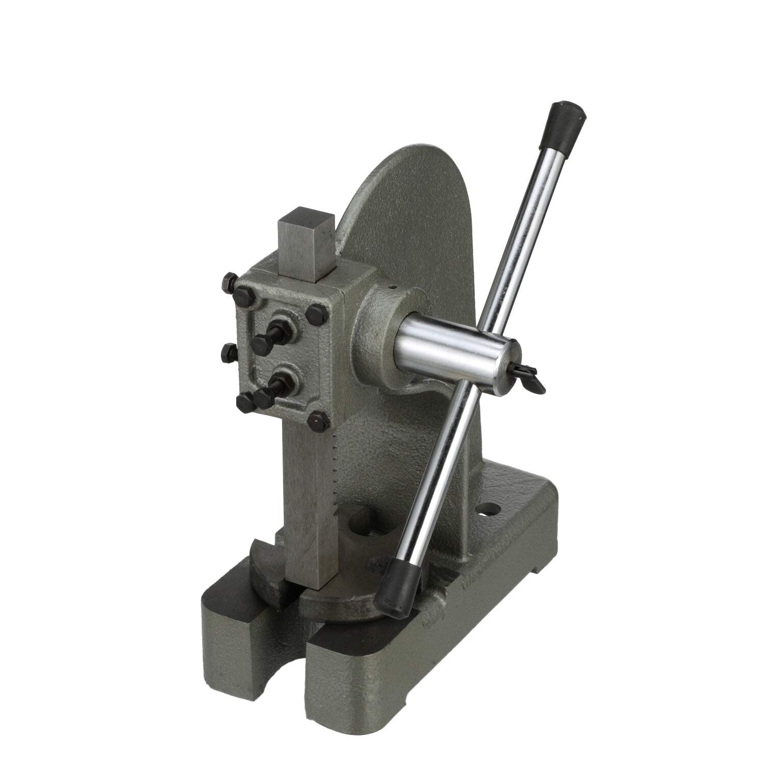 Heavy Duty Manual Arbor Press - 13 Inch Height with Steel Anvil for Durability