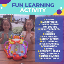 Load image into Gallery viewer, Interactive Educational Activity Cube for Toddlers Aged 1-3 - 15 Engaging Sides