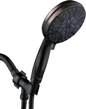 Load image into Gallery viewer, Designer High Flow Rain Showerhead - Handheld &amp; Adjustable Holder Included